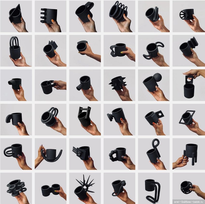 100 керамических кружек Лализ Стэмпс (Lalese Stamps) (фото 6)