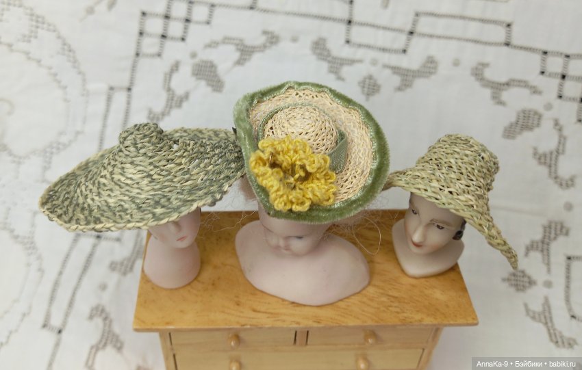 Шляпки — Одежда и обувь для кукол своими руками: фото