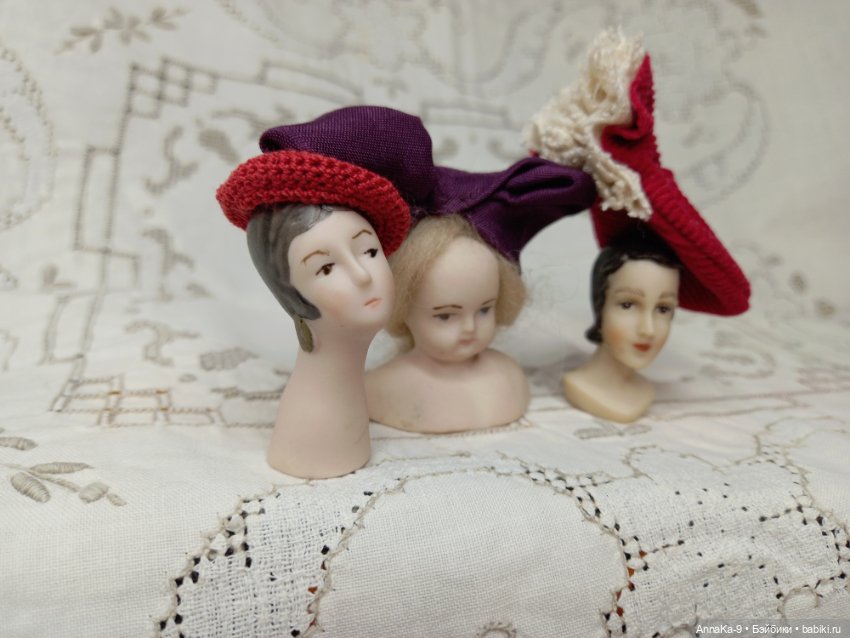 Шляпки — Одежда и обувь для кукол своими руками: фото (фото 5)