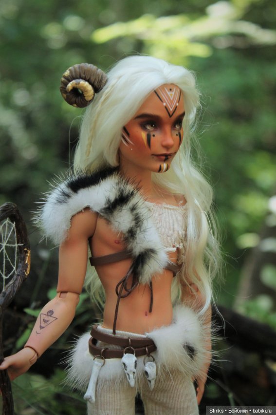 Хранитель леса — ООАК Monster High и Ever After High: репейнт (фото 3)