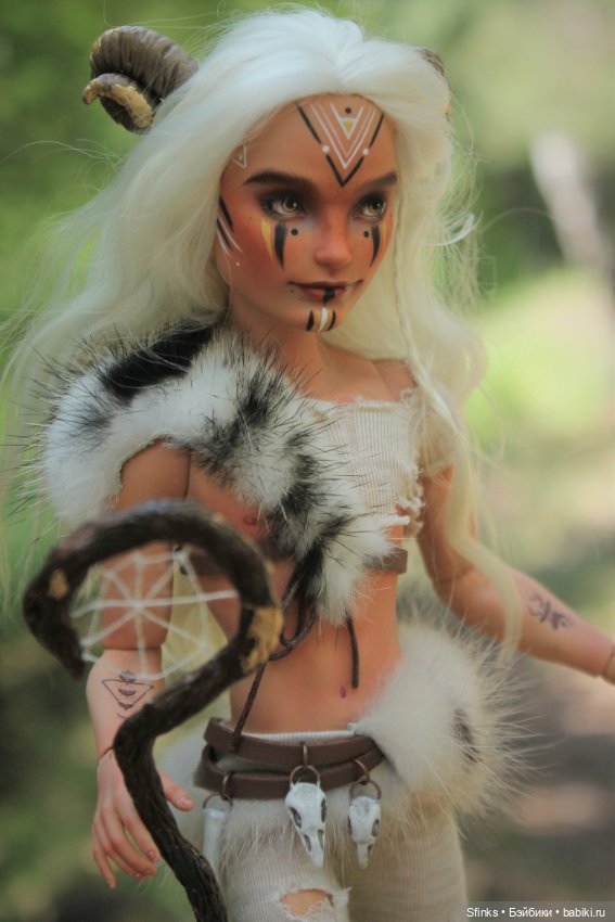 Хранитель леса — ООАК Monster High и Ever After High: репейнт