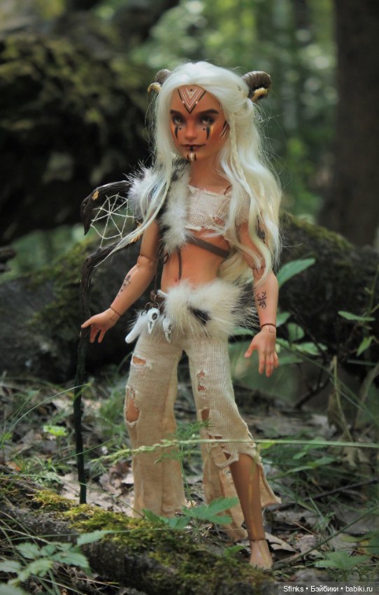 Хранитель леса — ООАК Monster High и Ever After High: репейнт (фото 2)