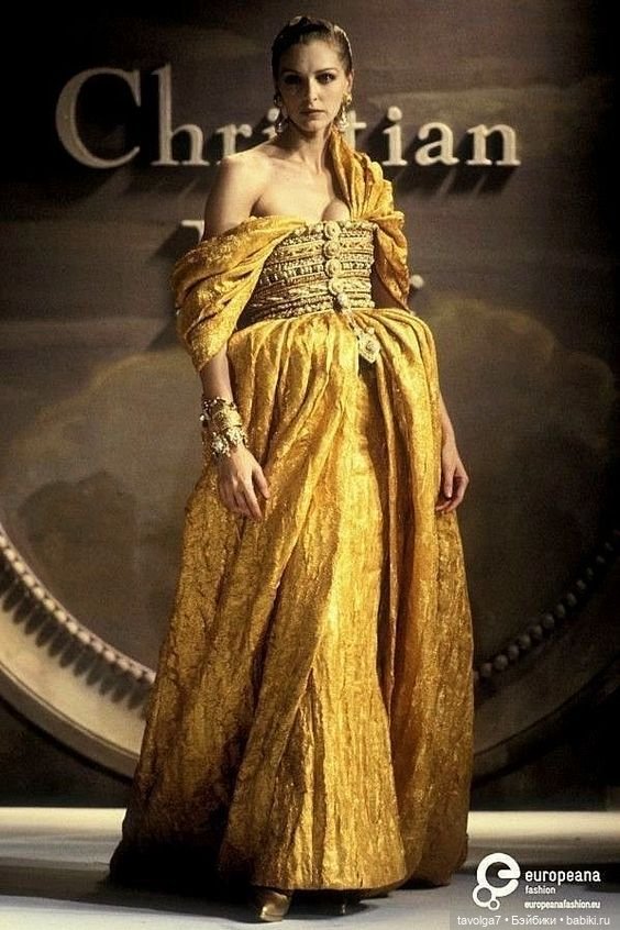 Роскошные осенние цвета в Высокой Моде конца 1980х-начале 1990х годов (фото 3)