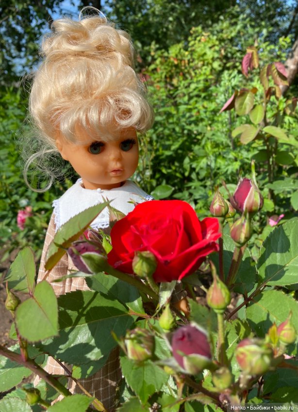 Плахо и цветы — Винтажные куклы ГДР (Немки): Бигги (фото 9)
