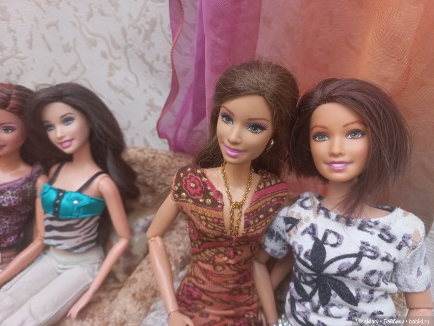 "Лето в моем сердце". Мои любимые барби на молде Саммер