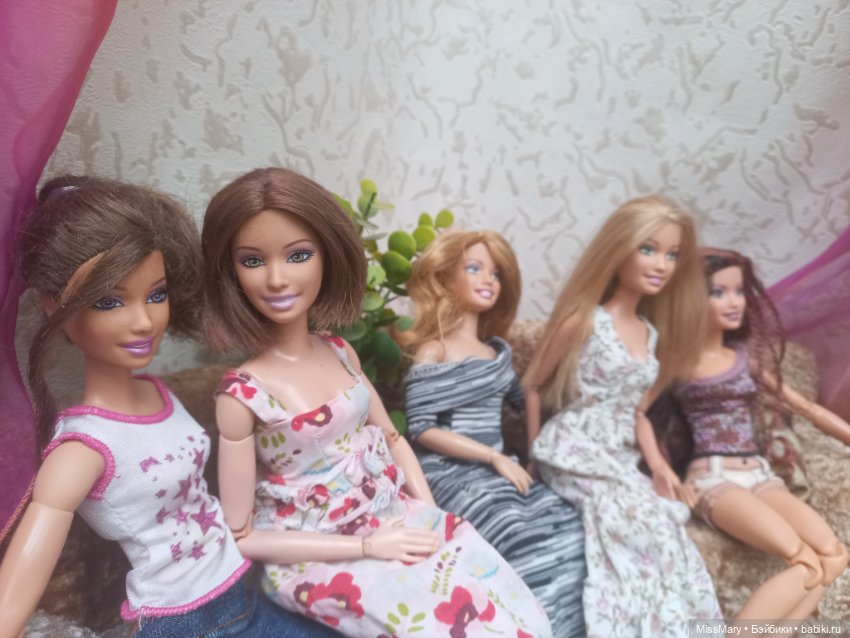 "Лето в моем сердце". Мои любимые барби на молде Саммер