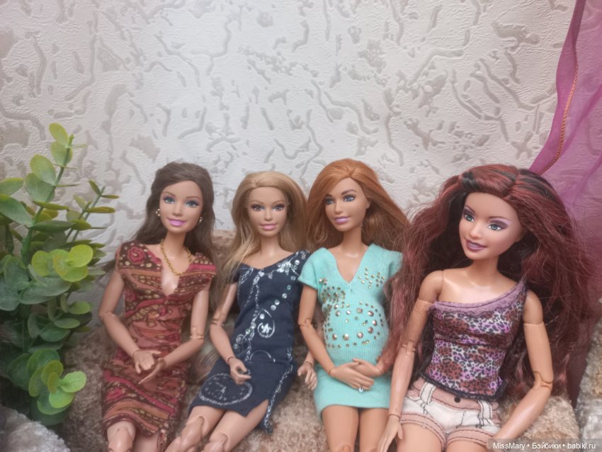 "Лето в моем сердце". Мои любимые барби на молде Саммер (фото 5)