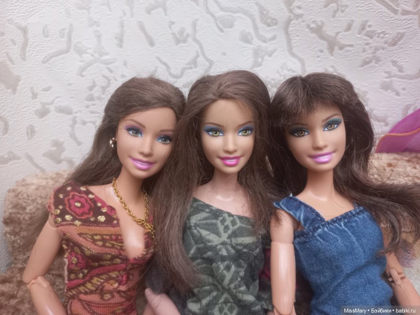 "Лето в моем сердце". Мои любимые барби на молде Саммер