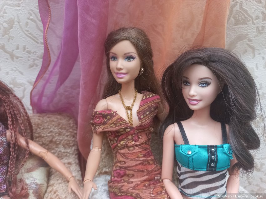 "Лето в моем сердце". Мои любимые барби на молде Саммер