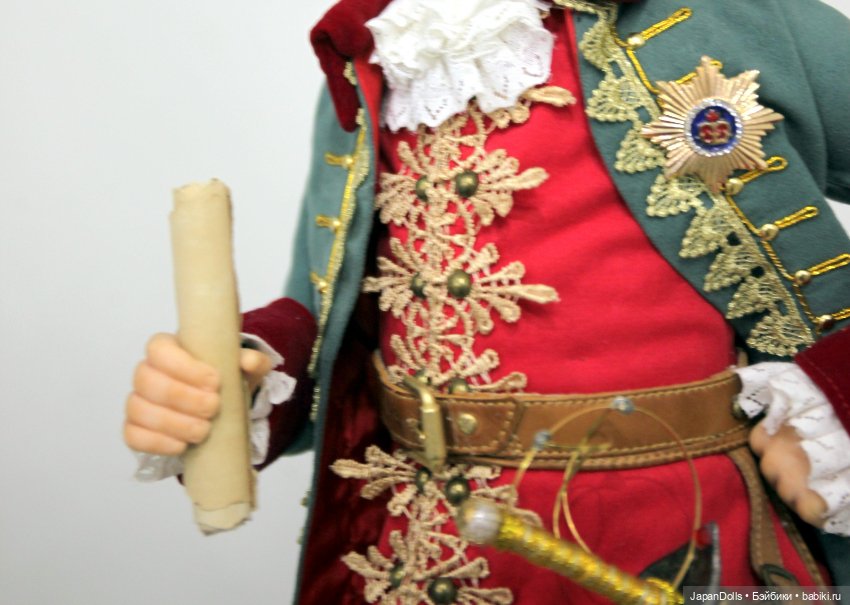 Петр Первый на выставке "Куклы с характером. Четвертая высота" (фото 9)