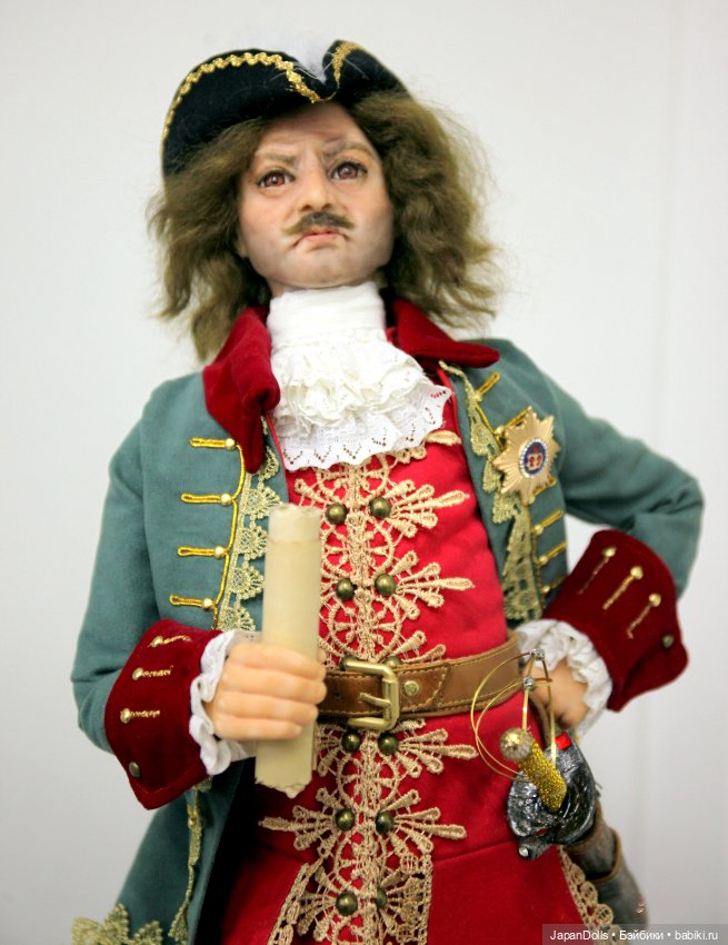 Петр Первый на выставке "Куклы с характером. Четвертая высота" (фото 2)