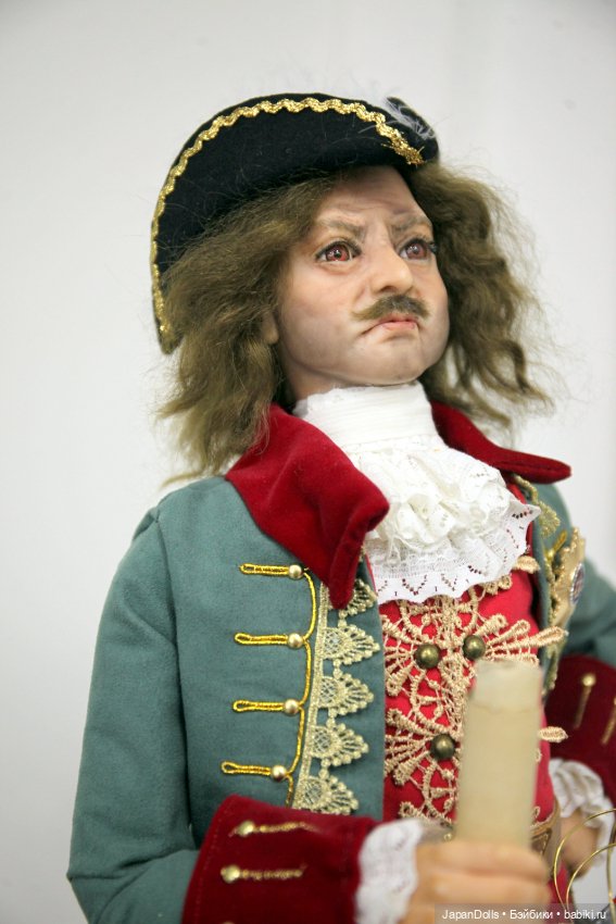 Петр Первый на выставке "Куклы с характером. Четвертая высота" (фото 5)