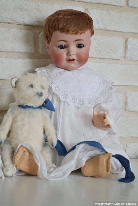 Антикварный малыш Simon Halbig 128 (фото 10)