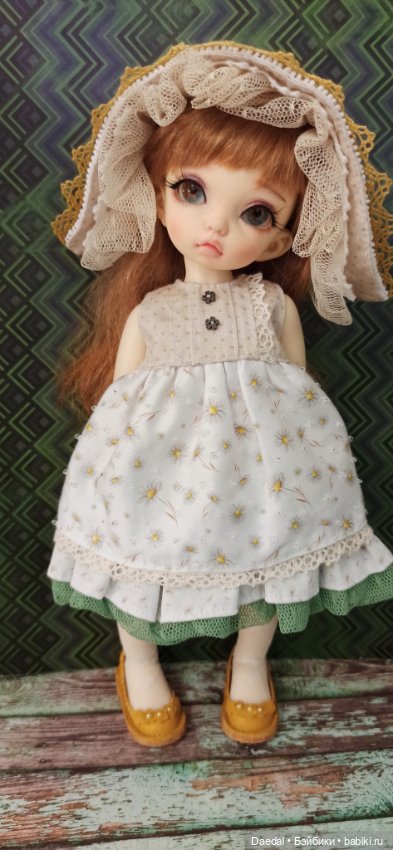 Ромашковое поле — Одежда и обувь для кукол своими руками: фото