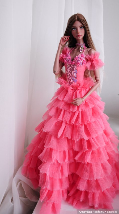 Флора в новом платье — Куклы Tender Creation (Анна Добрякова): российские BJD (БЖД)