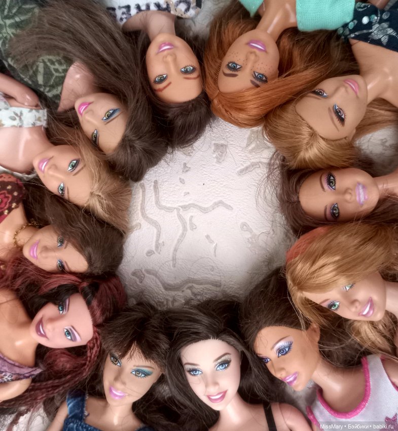 "Лето в моем сердце". Мои любимые барби на молде Саммер