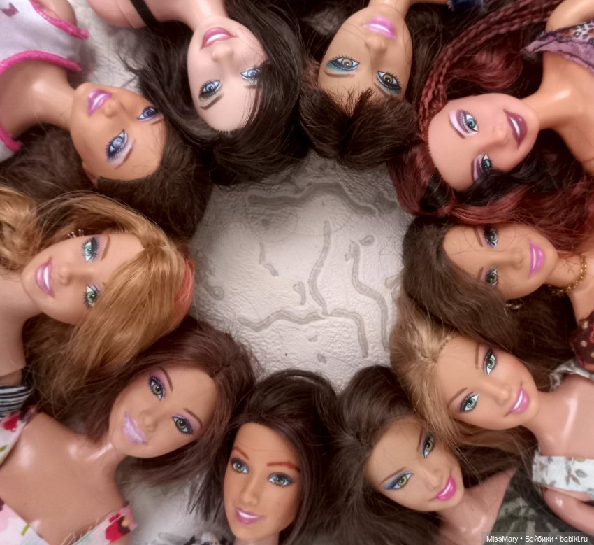 "Лето в моем сердце". Мои любимые барби на молде Саммер