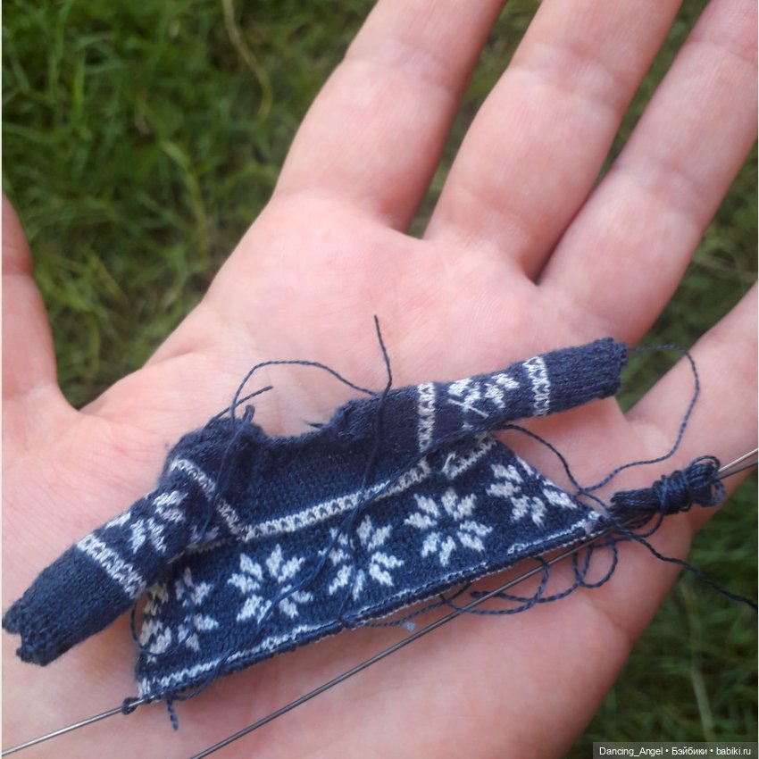 Микро жаккарды — Одежда и обувь для кукол своими руками: фото (фото 10)