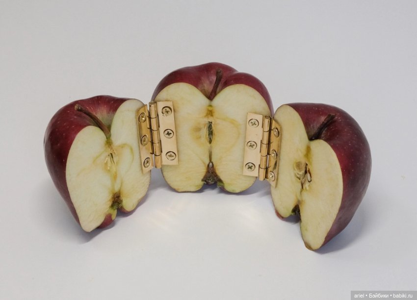 Необычные арт-объекты из яблок от Кэн Сана (Can Sun) (фото 4)