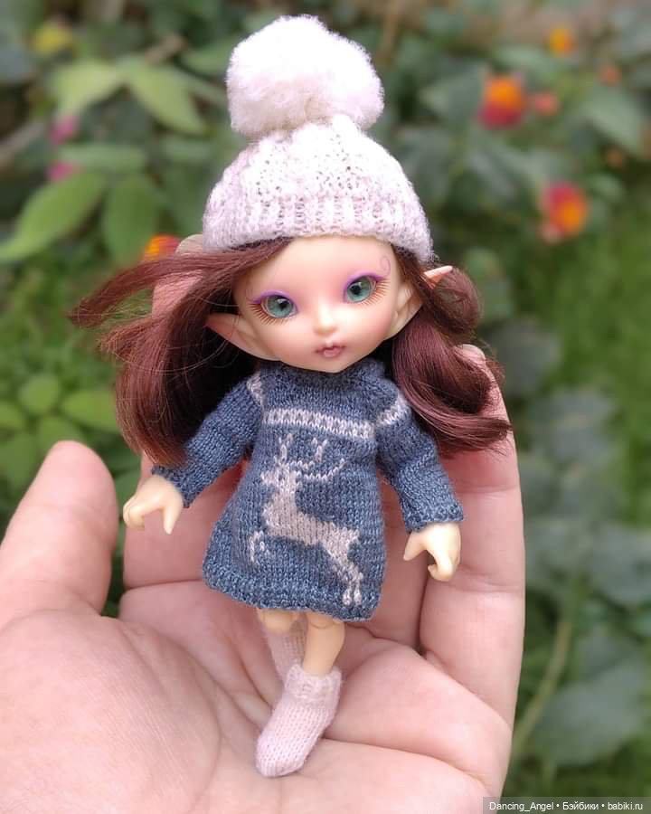 Микро жаккарды — Одежда и обувь для кукол своими руками: фото (фото 9)