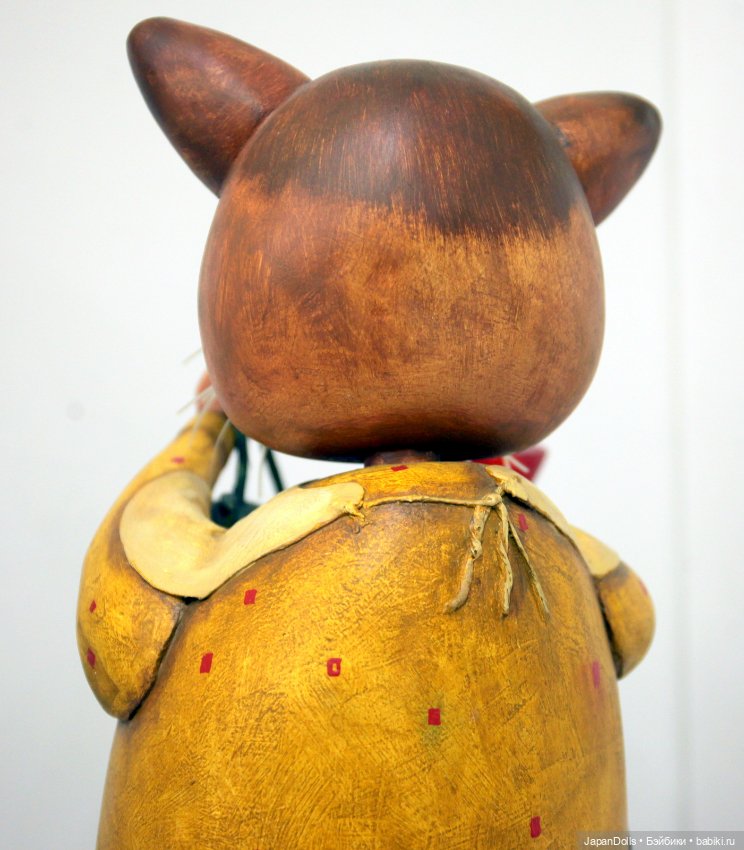 "Кот с мышкой" на выставке "Куклы с характером. Четвертая высота" (фото 9)