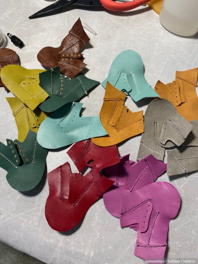 Обувные кукольные будни - немного процессов (фото 5)