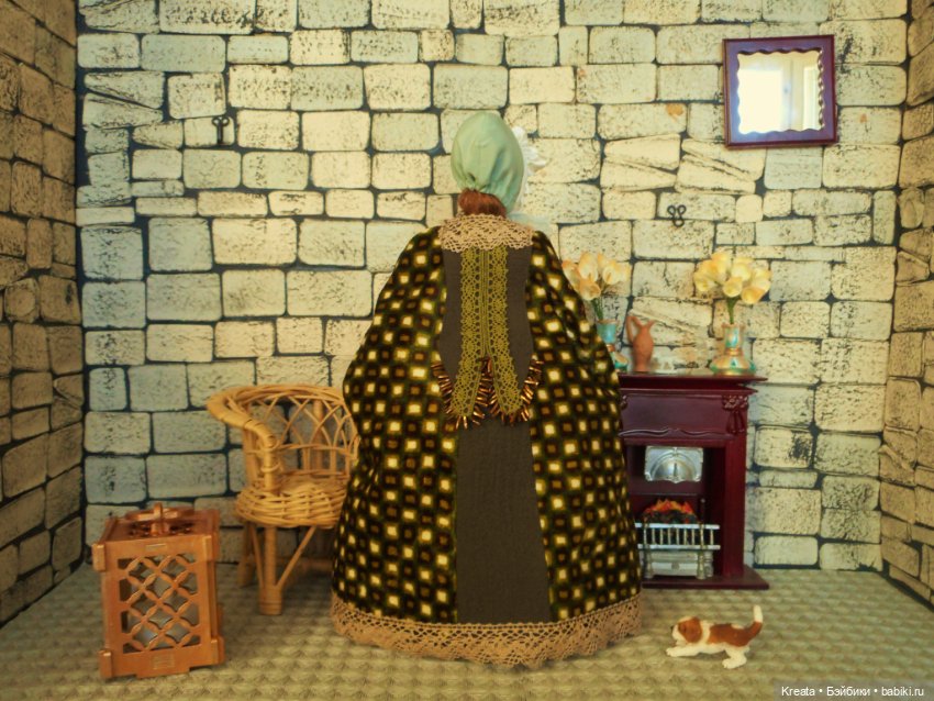 Просто костюмы. Салоп — Одежда и обувь для кукол своими руками: фото (фото 5)