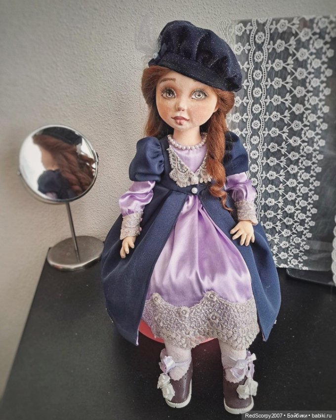 Кукольная мастерская Алевтины Вашуриной и ее прекрасные куклы на выставке "Бал Кукол" в СПб (фото 9)