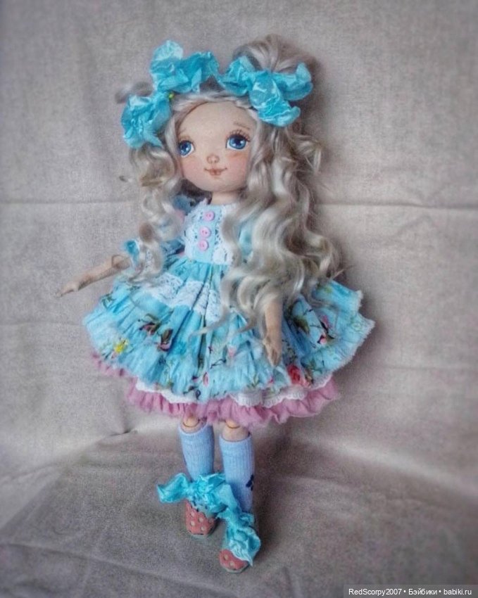 Кукольная мастерская Алевтины Вашуриной и ее прекрасные куклы на выставке "Бал Кукол" в СПб