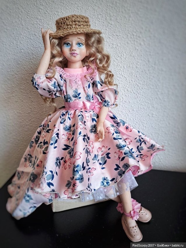 Кукольная мастерская Алевтины Вашуриной и ее прекрасные куклы на выставке "Бал Кукол" в СПб (фото 5)