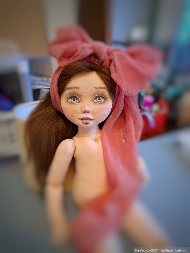 Кукольная мастерская Алевтины Вашуриной и ее прекрасные куклы на выставке "Бал Кукол" в СПб