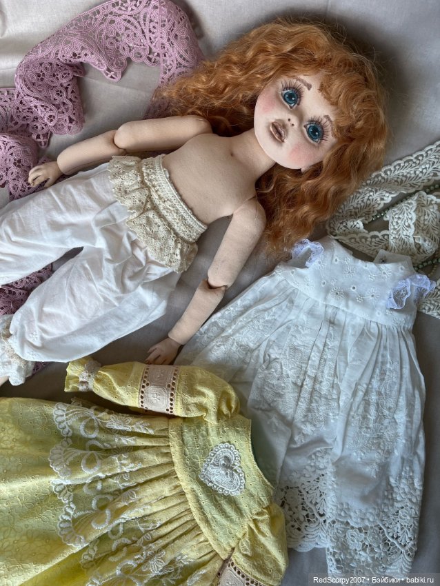 Кукольная мастерская Алевтины Вашуриной и ее прекрасные куклы на выставке "Бал Кукол" в СПб (фото 8)