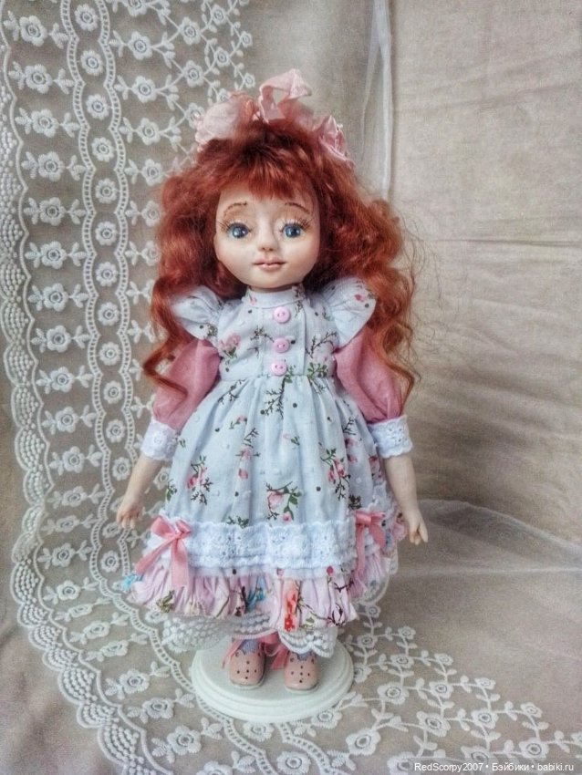 Кукольная мастерская Алевтины Вашуриной и ее прекрасные куклы на выставке "Бал Кукол" в СПб