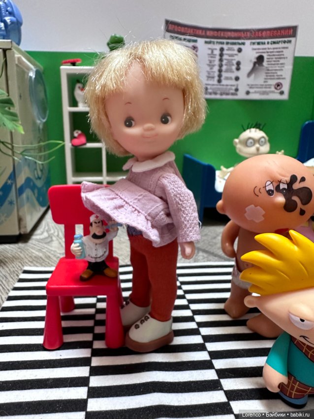 Тяжелый день — Винтажные куклы ГДР (Немки): Бигги (фото 10)