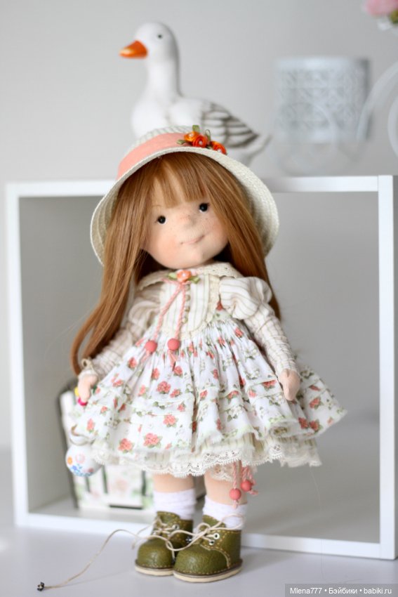 Варя , летняя барышня — Авторские текстильные куклы: Вальдорфские (фото 4)