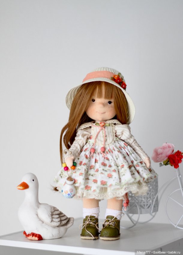 Варя , летняя барышня — Авторские текстильные куклы: Вальдорфские (фото 2)
