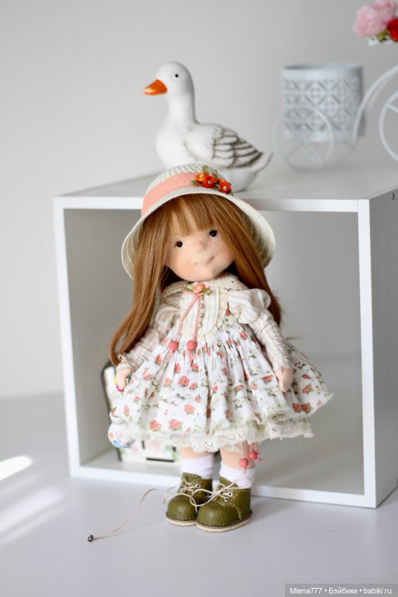 Варя , летняя барышня — Авторские текстильные куклы: Вальдорфские (фото 3)