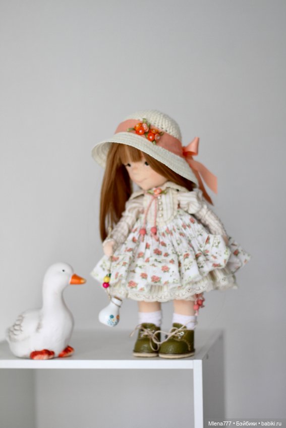 Варя , летняя барышня — Авторские текстильные куклы: Вальдорфские (фото 6)