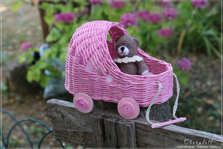 Коляска для кукол и мишек (фото 2)