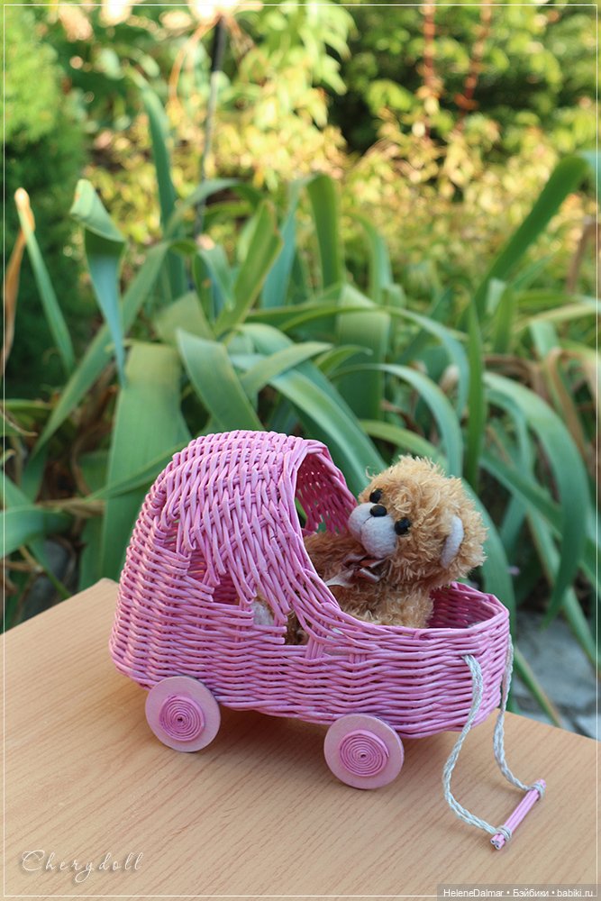 Коляска для кукол и мишек (фото 6)