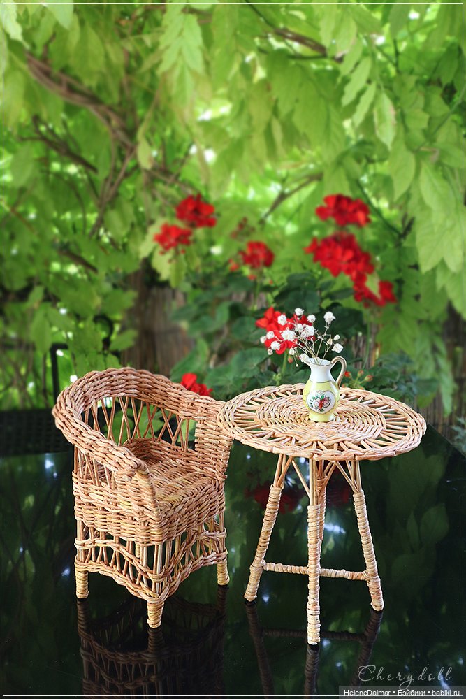 Коляска для кукол и мишек