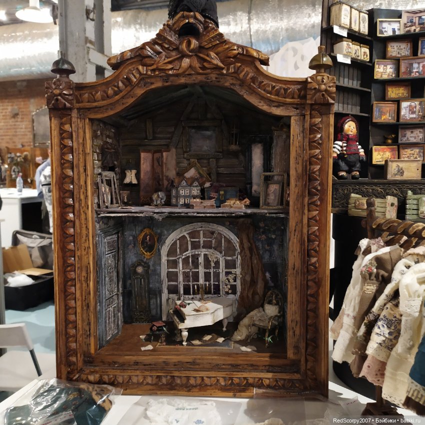 Миниатюра и кукольная одежда с вышивкой от Алёны Корчагиной Ретро и Современность (фото 3)