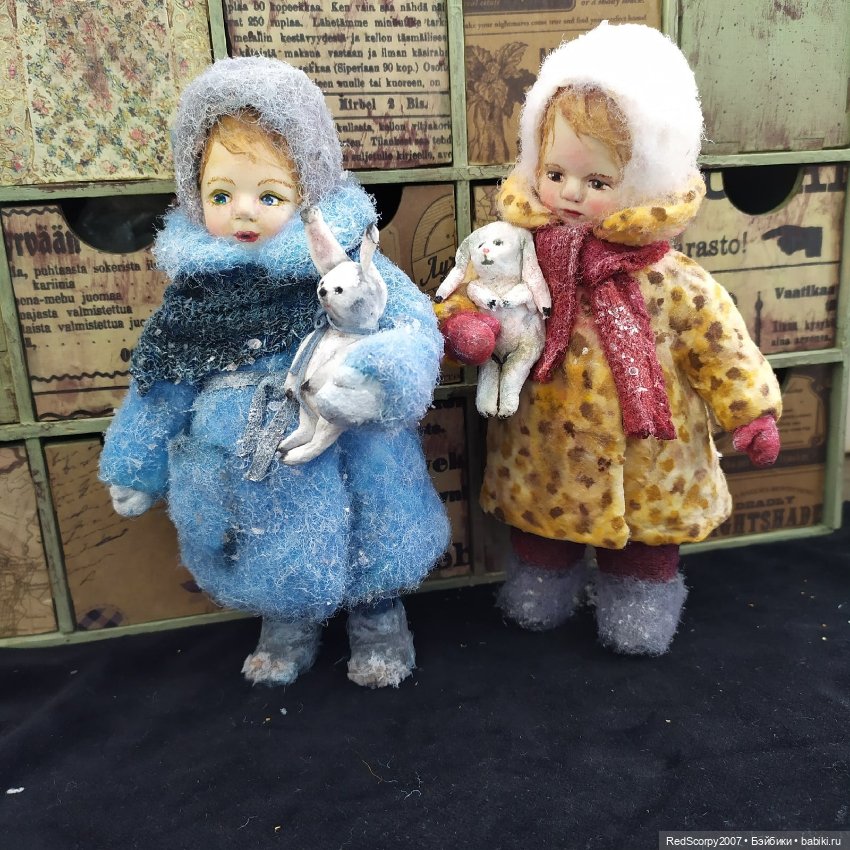 Миниатюра и кукольная одежда с вышивкой от Алёны Корчагиной Ретро и Современность