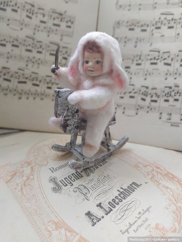 Миниатюра и кукольная одежда с вышивкой от Алёны Корчагиной Ретро и Современность