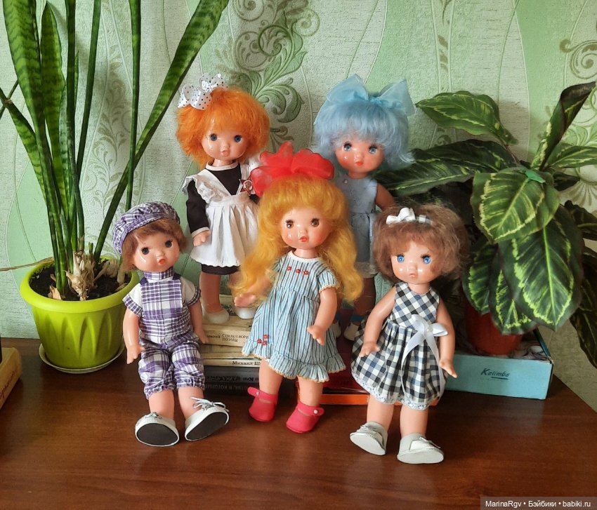 Янок много не бывает 😉 — Советские винтажные куклы (СССР): Ленигрушка (фото 6)