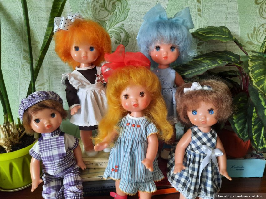 Янок много не бывает 😉 — Советские винтажные куклы (СССР): Ленигрушка (фото 8)