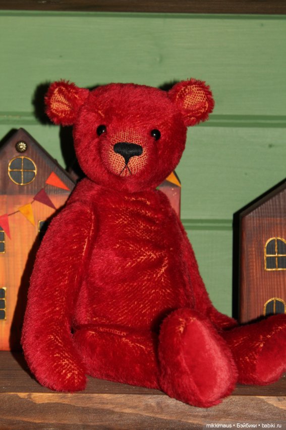 Кукла с мишкой. Мони Ingrid Grabher