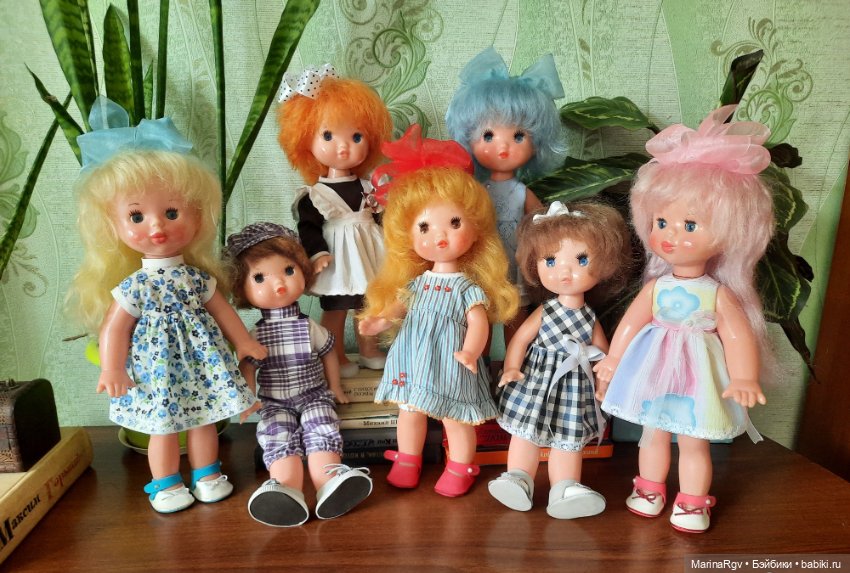 Янок много не бывает 😉 — Советские винтажные куклы (СССР): Ленигрушка (фото 9)