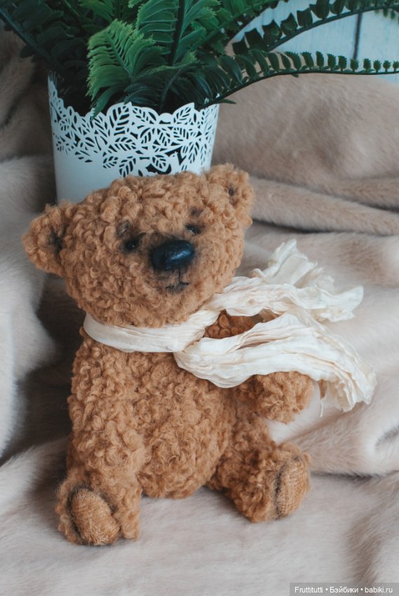 Кудрявый мишка — Авторские мишки Тедди и друзья: фото