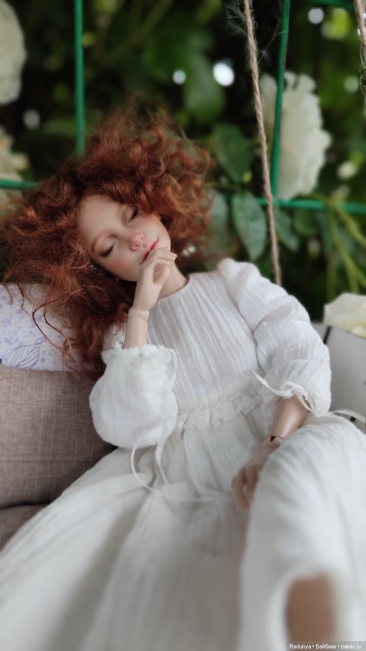 В розовом саду — Куклы Tender Creation (Анна Добрякова): российские BJD (БЖД)